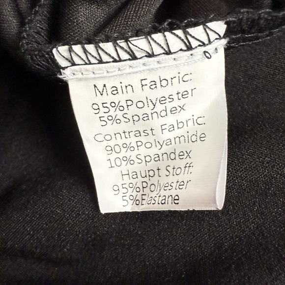 NEW Hanna Nikole Black Lace Bell Sleeve Cocktail‎ Party Dress Womens 20W Flare - Picture 10 of 12